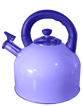 A stovetop kettle with a handle and spout.