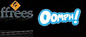 Logos for ffrees and Oomph!