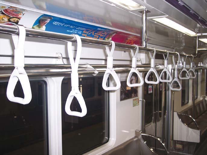 “I am too short to grab a handle in the subway. I need a lower handle". This is one of the ideas that was realised as a result of the Seoul Ideas Bank. Image courtesy of the Hope Institute.
