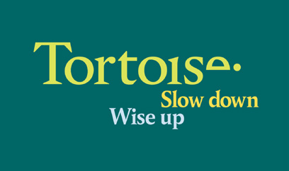 Tortoise. Slow down Wise up