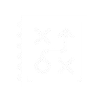 Icon representing a strategic path or plan with an arrow and X marks.